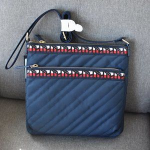 Tommy Hilfiger Women's Crossbody Bag Blue with Adjustable Strap